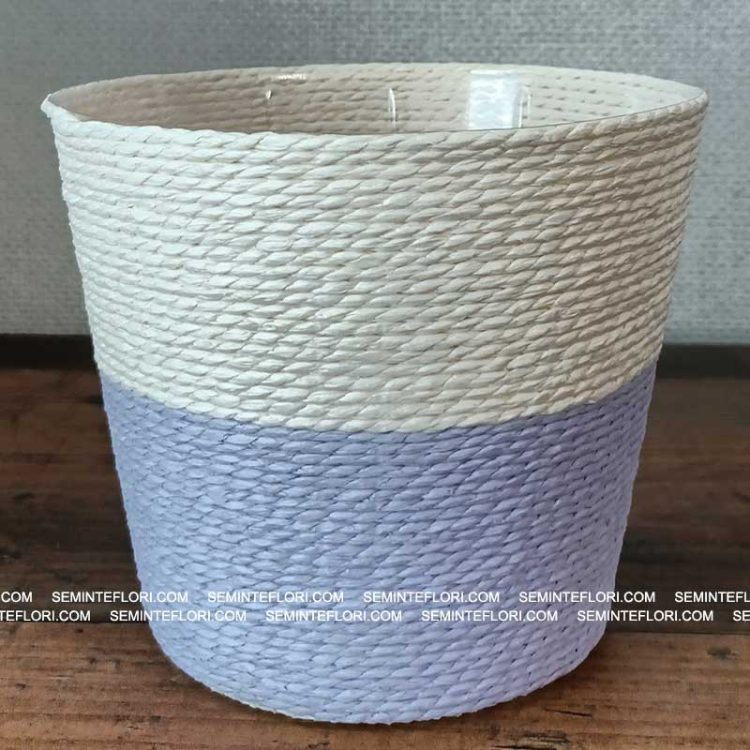 Ghiveci decorativ tip cos Riley1 Duo Lavender